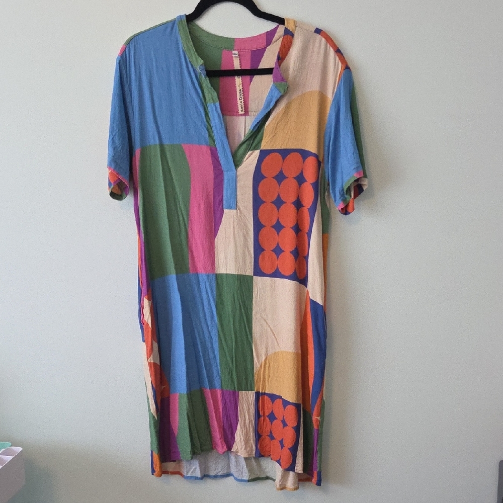 Uncle Frank Funky Geometric Dress